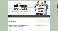 Desktop Screenshot of citizensforchoice.org